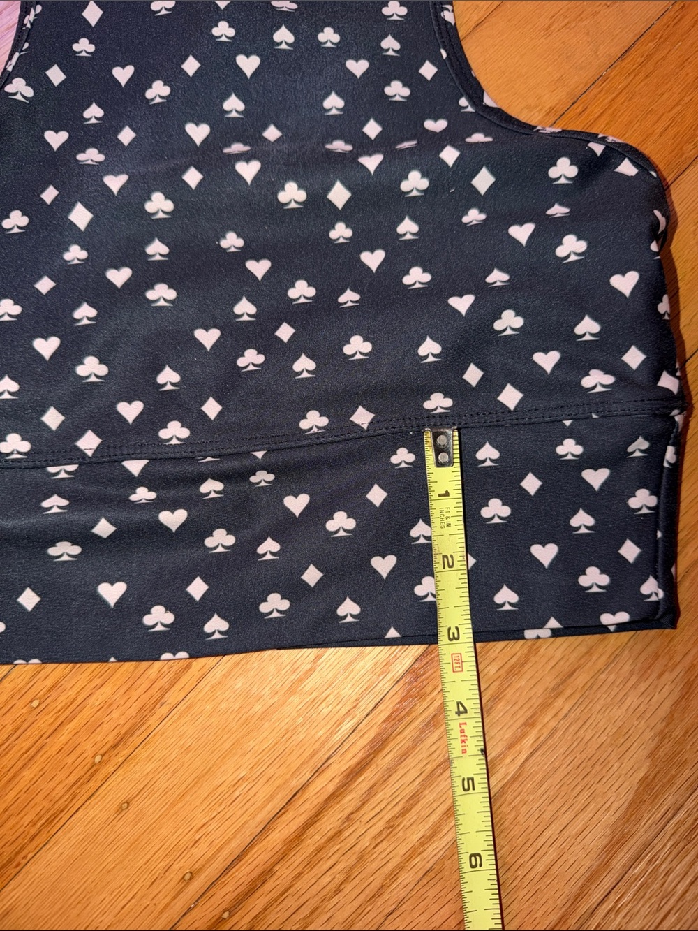 Card Suits Sports Bra - Picture 4 of 6